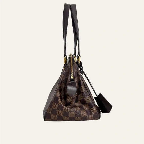 LOUIS VUITTON DAMIER EBENE VERONA PM. Includes COA - Picture 3 of 11